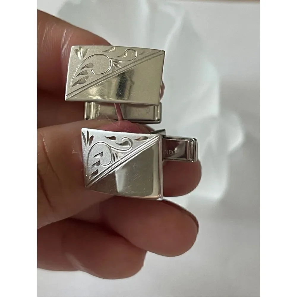 Vintage sterling cufflinks